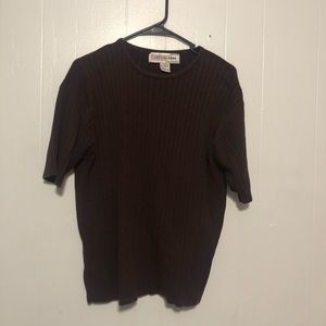 Brown Crystal Kobe Sweater